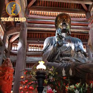 Đúc Tượng Phật tổ Thích ca tại Chùa Non Sóc Sơn - Hà Nội